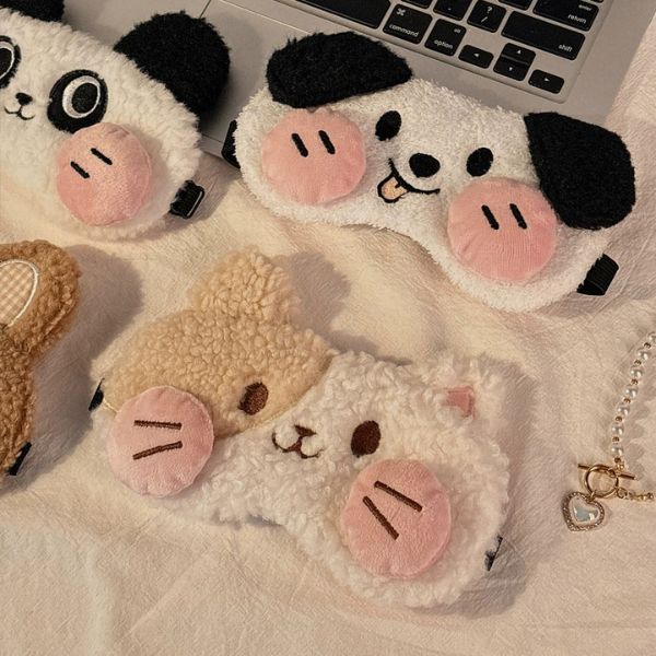 [ Set 5 Cái ] Bit Mắt Ngủ Len [ Kèm Túi Chườm Đá ] - 18018