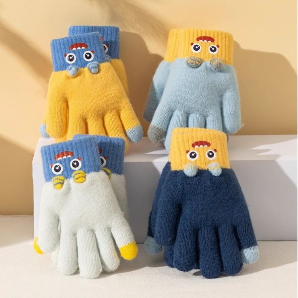 [ Set 6 Đôi ] Găng Tay Len [ Trẻ Em 5 - 10 Tuổi ] - 18072