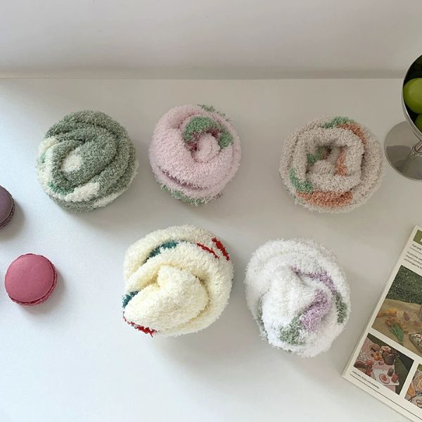 [ Set 5 Đôi ] Vớ Dài Mùa Đông [ Cotton / Có Tag Treo ] - 18025