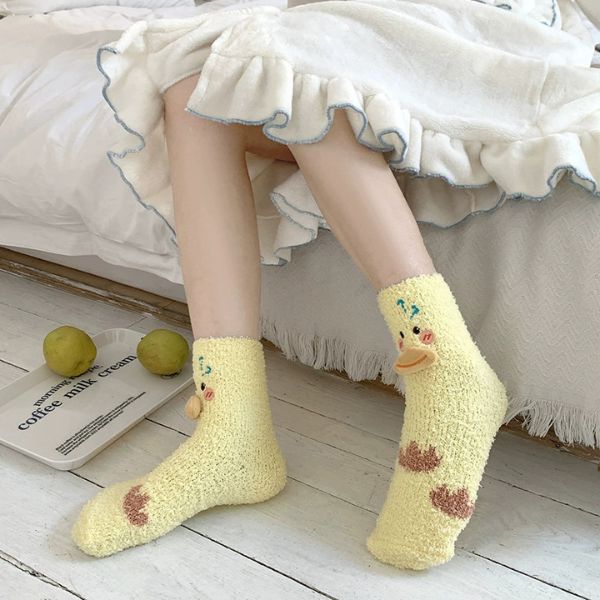 [ Set 5 Đôi ] Vớ Dài Mùa Đông [ Cotton / Có Tag Treo ] - 18026