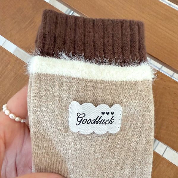 [ Set 5 Đôi ] Vớ Dài [ Cotton / Có Tag Treo ] - 18041