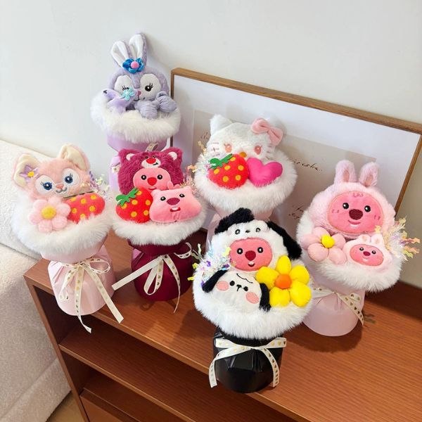 [ Set 2 Bó ] Hoa Gấu Bông - 18097