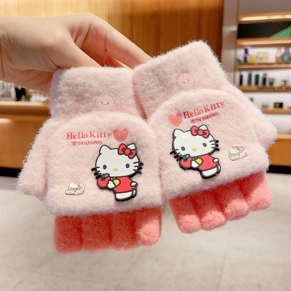 [ Set 2 Đôi ] Găng Tay Trẻ Em SANRIO [ 6-12 ] - 18159