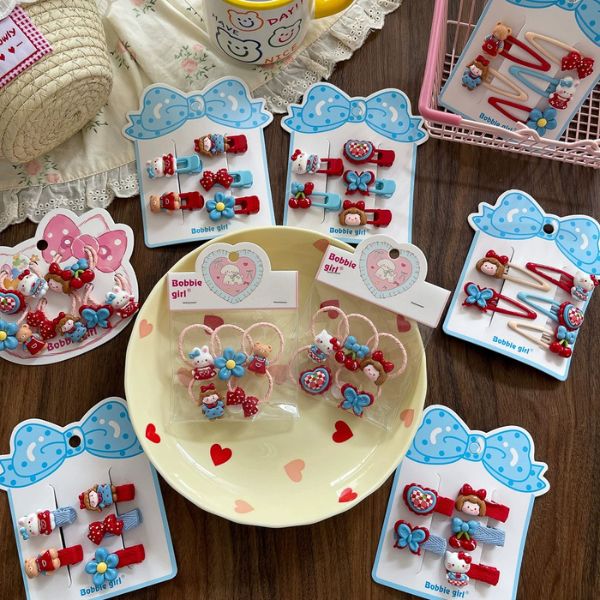 [ Set 6 Vỉ ] Kẹp Tóc - 18299