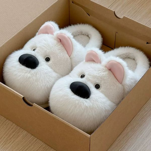 [ Set 2 Đôi ] Dép Bông - Đế Chống Trượt [ Size 36 Đến 45 ] - 18351