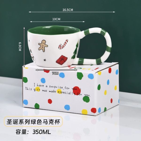 [ Set 2 Cái ] Ly Cốc Sứ [ Hộp Đẹp ] - 18483