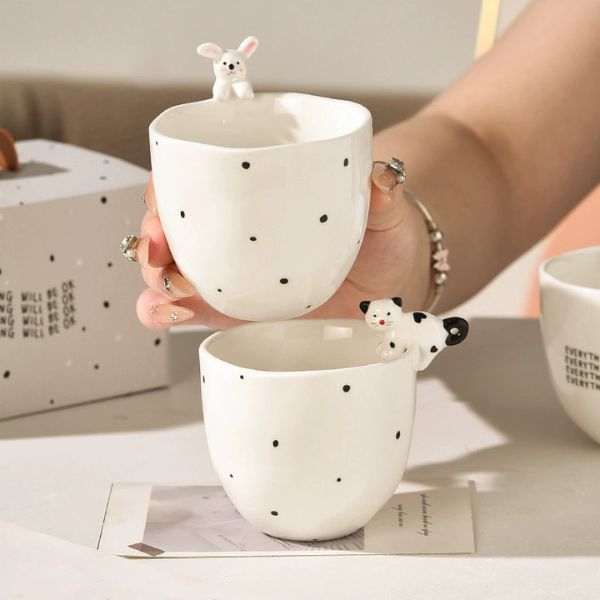 [ Set 2 Cái ] Ly Cốc Sứ [ Hộp Đẹp ] - 18484