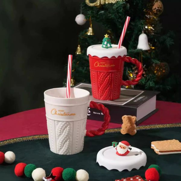 [ Set 2 Cái ] Ly Cốc Sứ - 18490