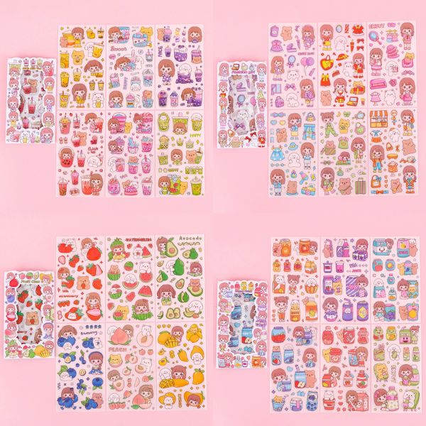 [ Set 12 Túi ] Sticker [ Túi 6 Tấm ] - 18518