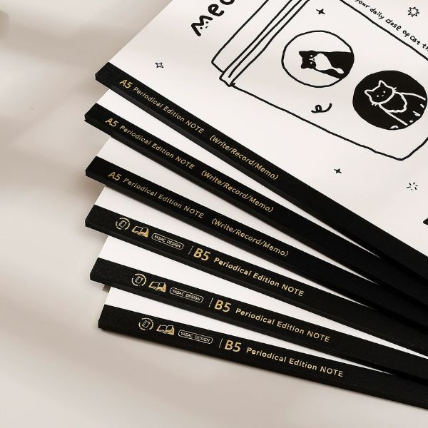 [ Set 12 Quyển ] Sổ Cat's Miscellany [ A5 ] - 19195