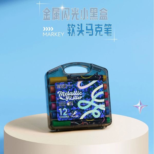 [ Set 2 Hộp ] Bút Dạ Kim Tuyến [ 12-24-36-48 Màu ] - 19213