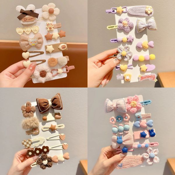 [ Set 5 Vỉ ] Kẹp Tóc - 19232