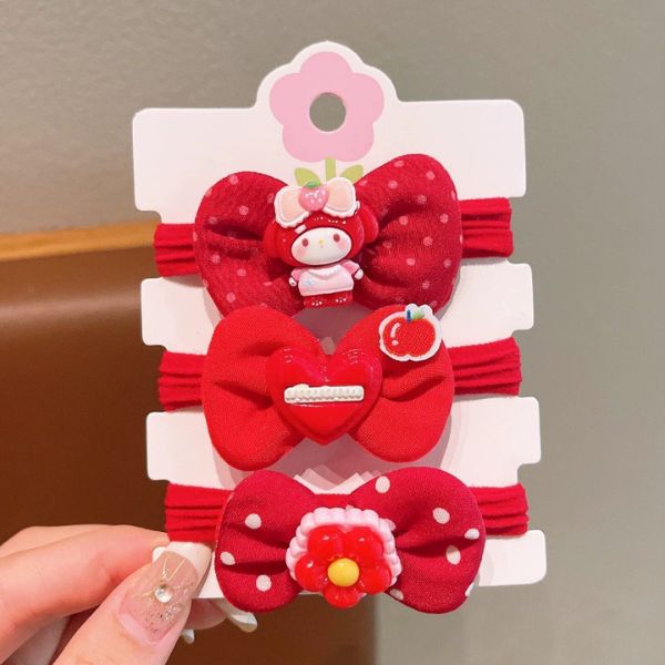 [ Set 5 Vỉ ] Kẹp Tóc [ Vỉ 3 Cái ] - 19230