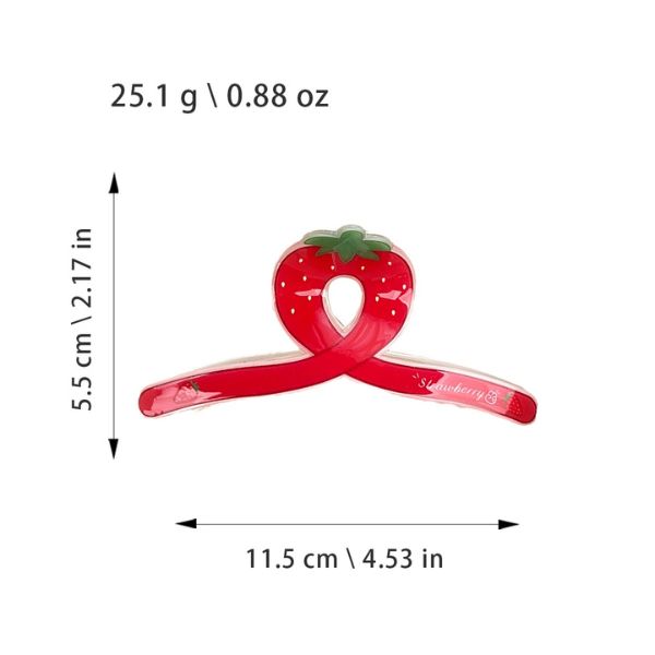 [ Set 6 Cái ] Kẹp Tóc [ 11.5cm ] - 19277