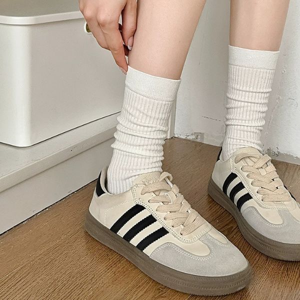 [ Set 10 Đôi ] Vớ Lông Cừu [ Cotton / Polyester / Tag Ở Eo ] - 19679