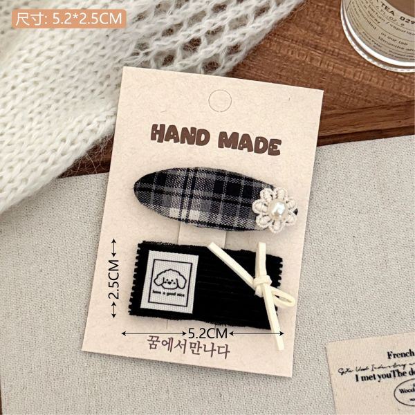 [ Set 10 Vỉ ] Kẹp Tóc [ Vỉ 2 Cái ] - 19552