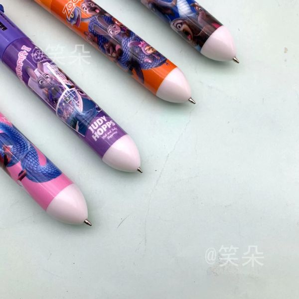 [ Hộp 36 Cây ] Bút Bấm 10 Màu Zootopia [ 0.5mm ] - 19788