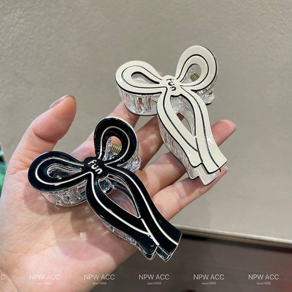 [ Set 12 Cái ] Kẹp Tóc [ Acrylic / 11-13cm ] - 19815