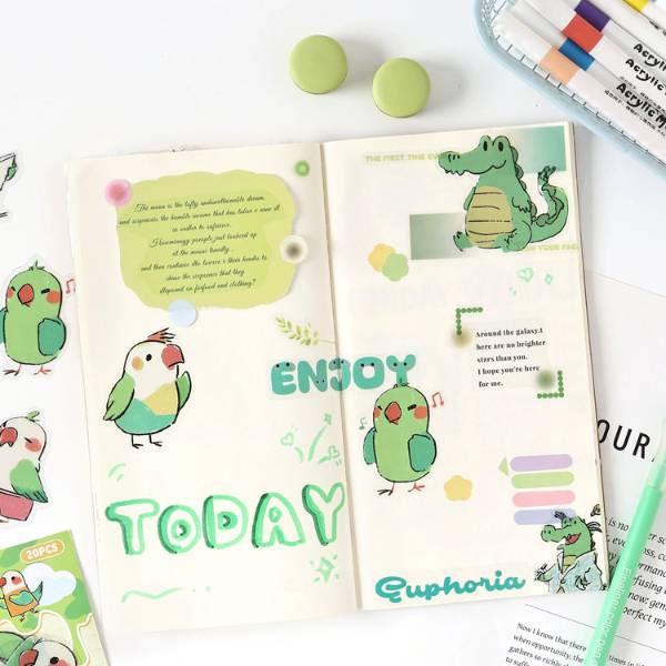 [ Set 12 Túi ] Sticker [ Túi 20 Miếng ] - 19987