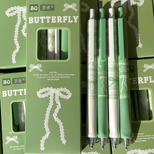 [ Set 5 Hộp ] Bút Bi [ 0.5mm / Đen / Hộp 4 Cây ] - 20067