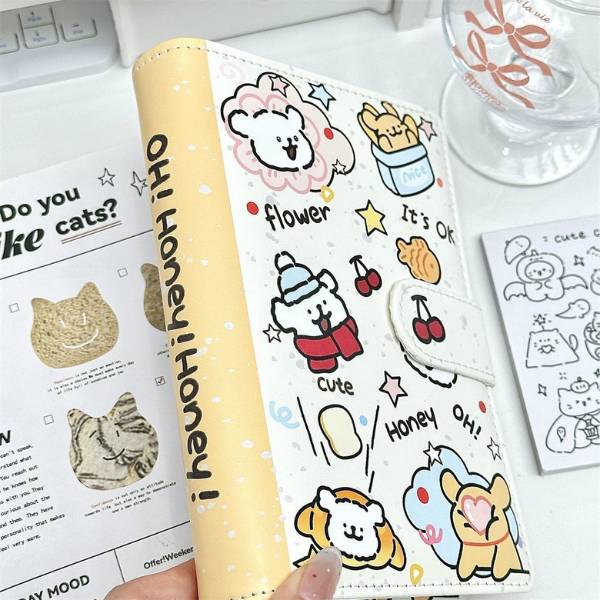 [ Set 5 Quyển ] Sổ Còng Bìa Da Zootopia [ A6 ] - 20071