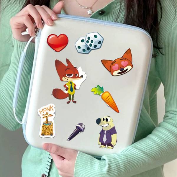 [ Set 10 Túi ] Sticker Zootopia [ Túi 8 Tấm ] - 20286