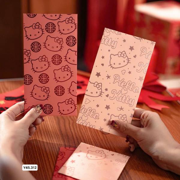 [ Set 100 Cái ] Lì Xì Hello Kitty - 20369