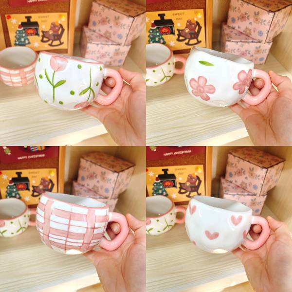 [ Set 2 Cái ] Cốc Sứ - 20404