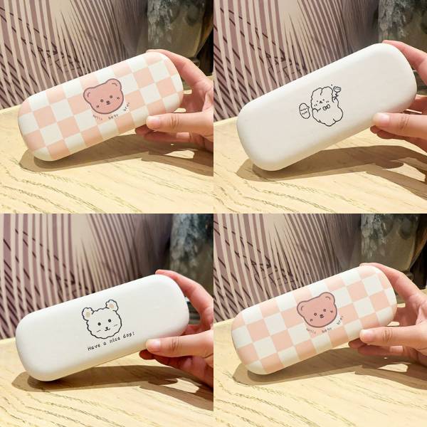 [ Set 5 Hộp ] Đựng Kính [ Kèm Khăn Lau Kính ] - 20446