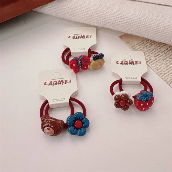 [ Set 20 Vỉ ] Dây Cột Tóc [ Vỉ 2 Cái ] - 20600