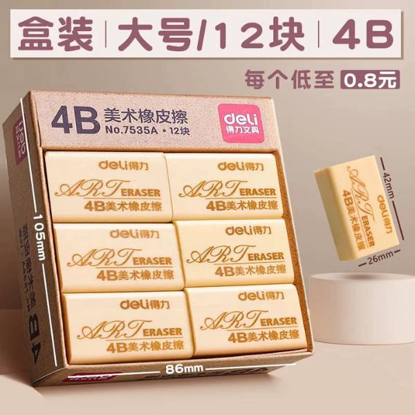 Tẩy Không Vụn Deli - 20635