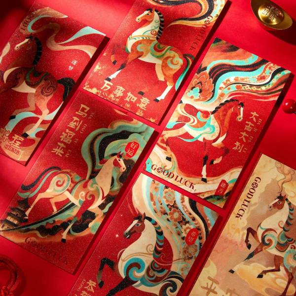 [ Set 10 Xấp ] Lì Xì Láp Lánh [ Xấp 6 Cái ] - 20621