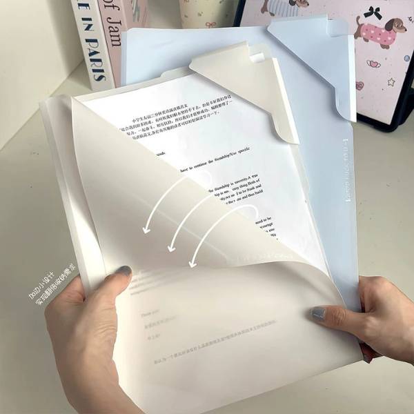 [ Set 5 Tập ] Đựng Tài Liệu A3 - 20664