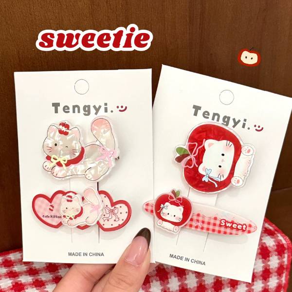 [ Set 10 Vỉ ] Kẹp Tóc [ Vỉ 2 Cái ] - 20707