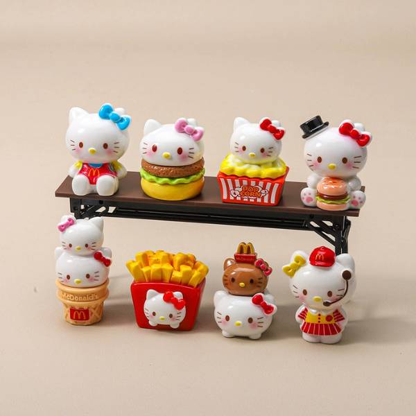 [ Set 16 Cái ] Charm 3D Hello Kitty - 20805