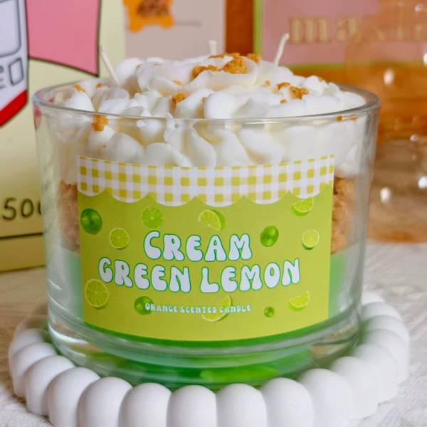 [ Set 2 Hộp ] Nến Thơm Kem Trái Cây [ 11*12cm ] - 20971