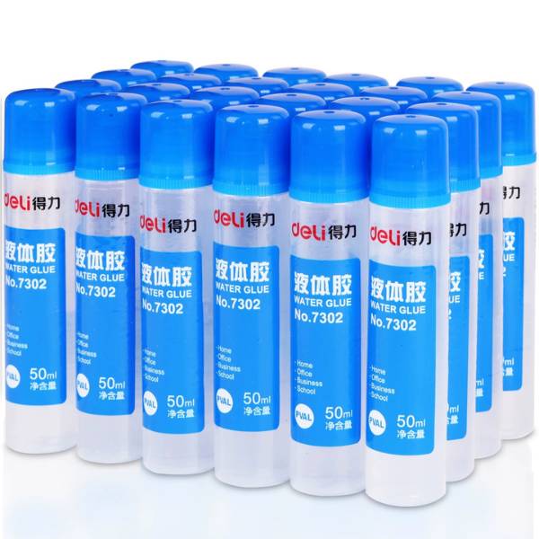 [ Hộp 24 Chai ] Hồ Dán Deli 7302 [ 50ml ] - 20457