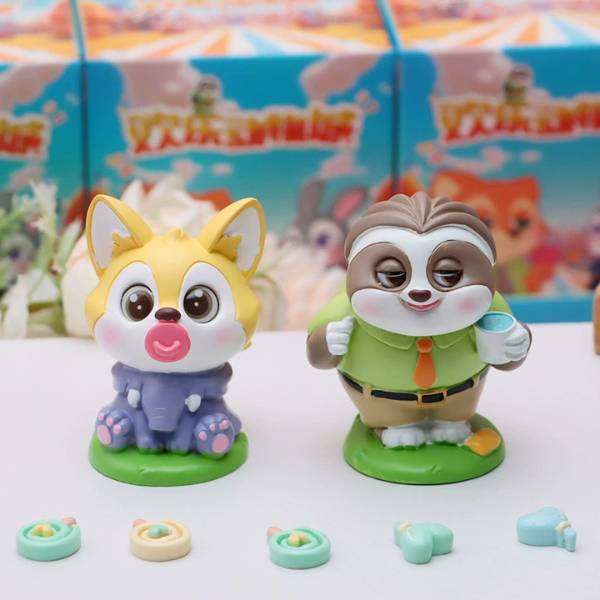 [ Hộp 6 Box ] Mô Hình Zootopia [ Size ~ : 4.5*7.5cm ] - 21334