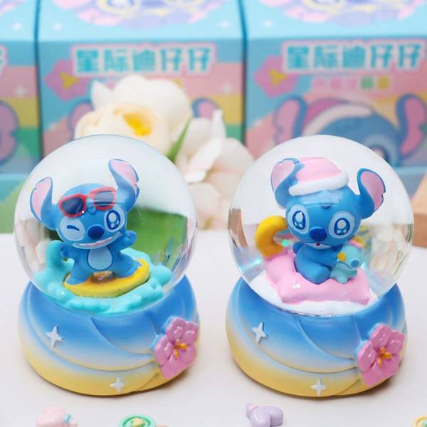 [ Hộp 6 Quả ] Cầu Tuyết Stitck [ Size ~ : 6*8.5cm ] - 21336