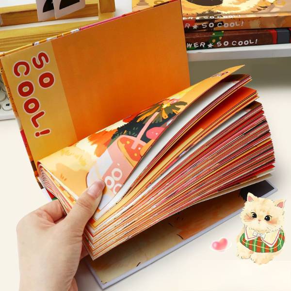 [ Set 4 Quyển ] Sổ Nhật Ký [ A5 / Giấy Hoạ Tiết ] - 21476