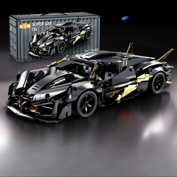 Lego Siêu Xe Lamborghini Black Gold Thunder Apollo [ Size 1:14 / 36cm ] - 21573