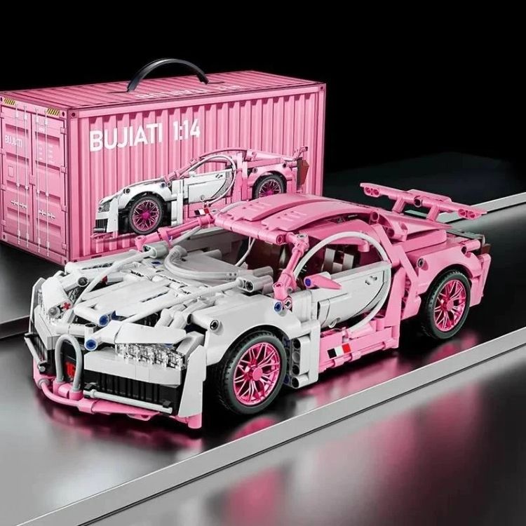 Lego Siêu Xe Bugatti Pink [ Size 1:14 ] - 21579