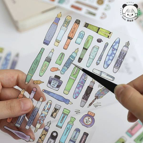 [ Set 6 Túi ] Sticker [ Túi 4 Tấm ] - 21586