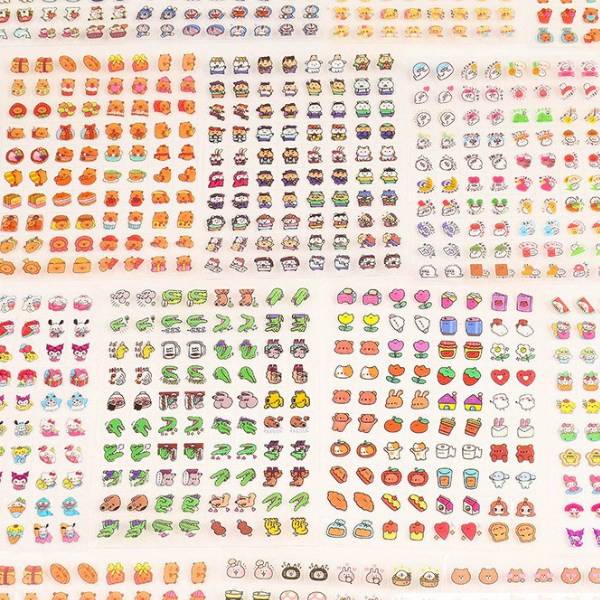 [ Set 100 Túi ] Sticker Mini - 21784