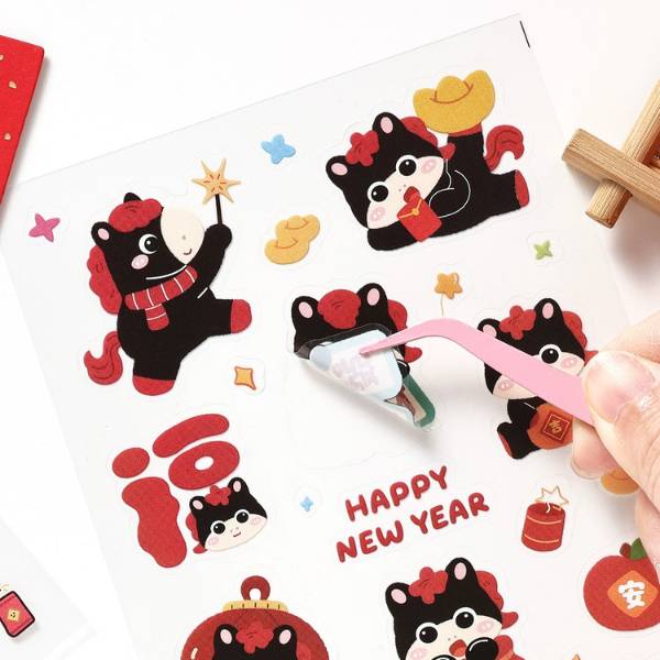 [ Set 12 Túi ] Sticker [ Túi 4 Tấm ] - 21815