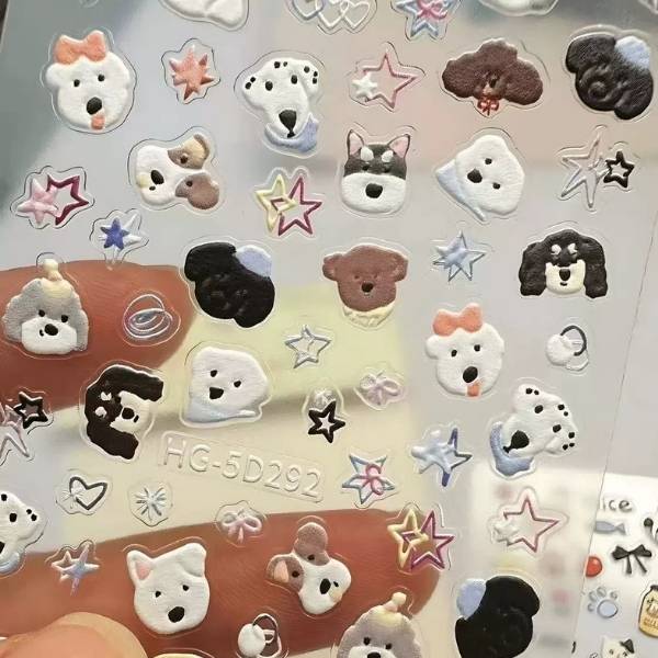 [ Set 20 Tấm ] Sticker Dán Nail [ Nhiều Mẫu ] - 21864