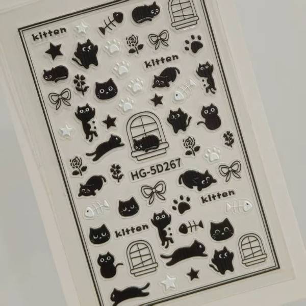 [ Set 20 Tấm ] Sticker Dán Nail [ Nhiều Mẫu ] - 21854