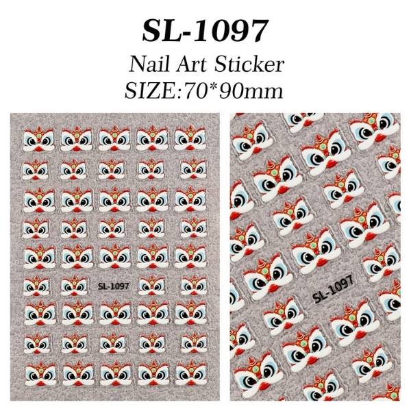[ Set 10 Tấm ] Sticker Dán Nail - 21849