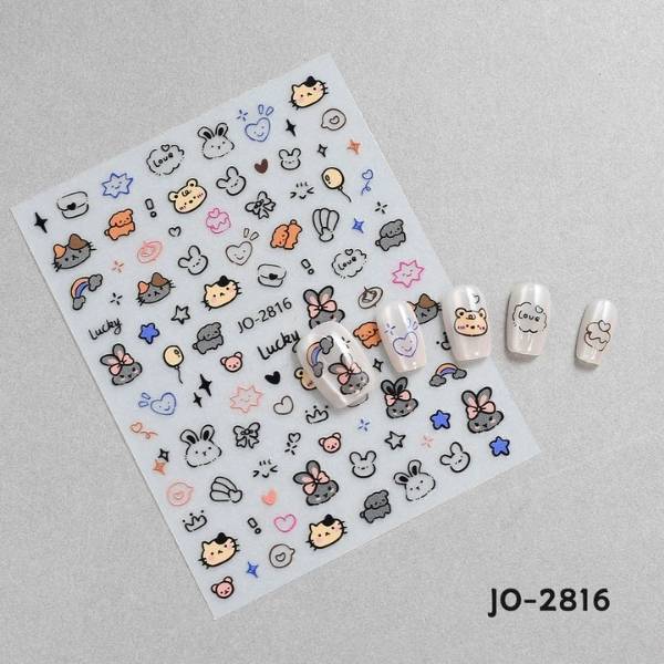 [ Set 20 Tấm ] Sticker Dán Nail - 21847