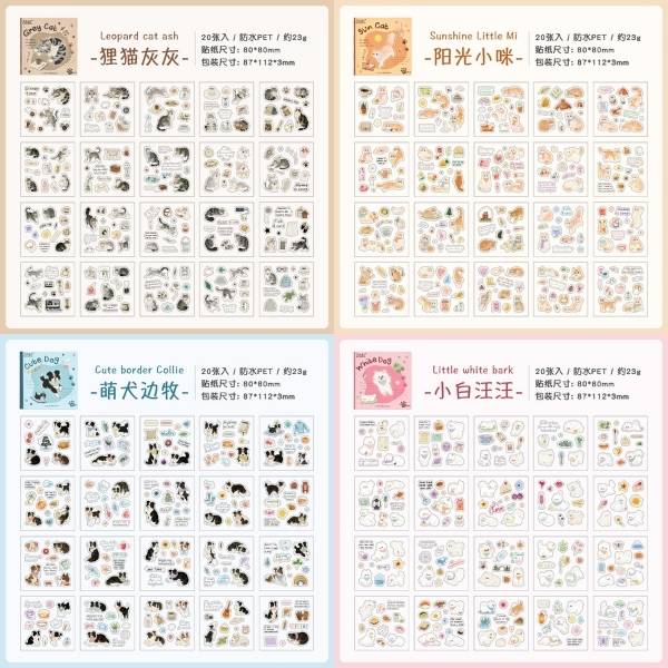 [ Set 12 Quyển ] Sổ Sticker [ 20 Tấm ] - 21835